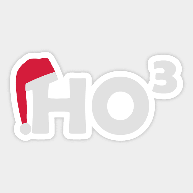 HOHOHO Christmas HO High 3 Merry Christmas Sticker by Quentin1984